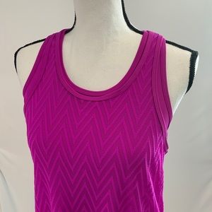 Fila Sport Tank Size Medium Racerback Two Layer